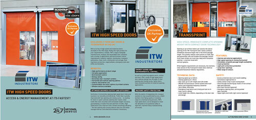 ITW High Speed Doors Brochure cover