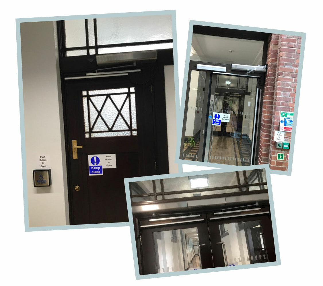 Retrofitted Automation On Single & Double Doors