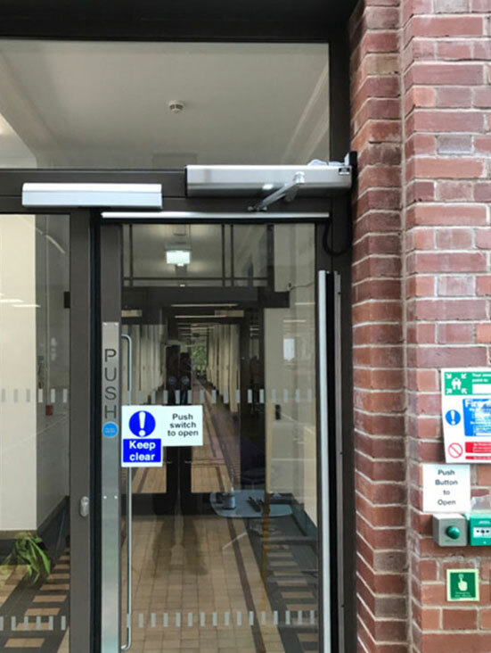 ABC Trafford Town Hall Exterior Door