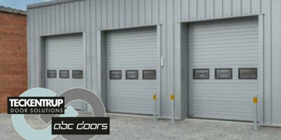 Teckentrup Industrial Sectional Doors At Car Wprkshop Thumb